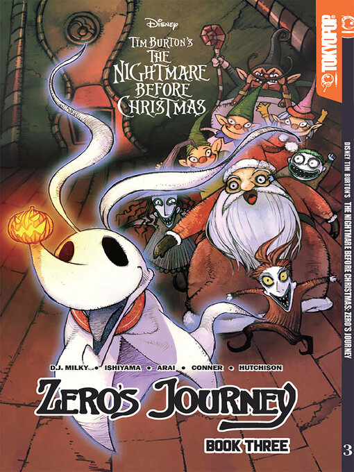 Cover image for Tim Burton's The Nightmare Before Christmas—Zero's Journey, Book 3